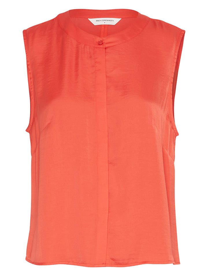 MOSS COPENHAGEN Bluzka "Emberlyn Maluca" w kolorze czerwonym rozmiar: L