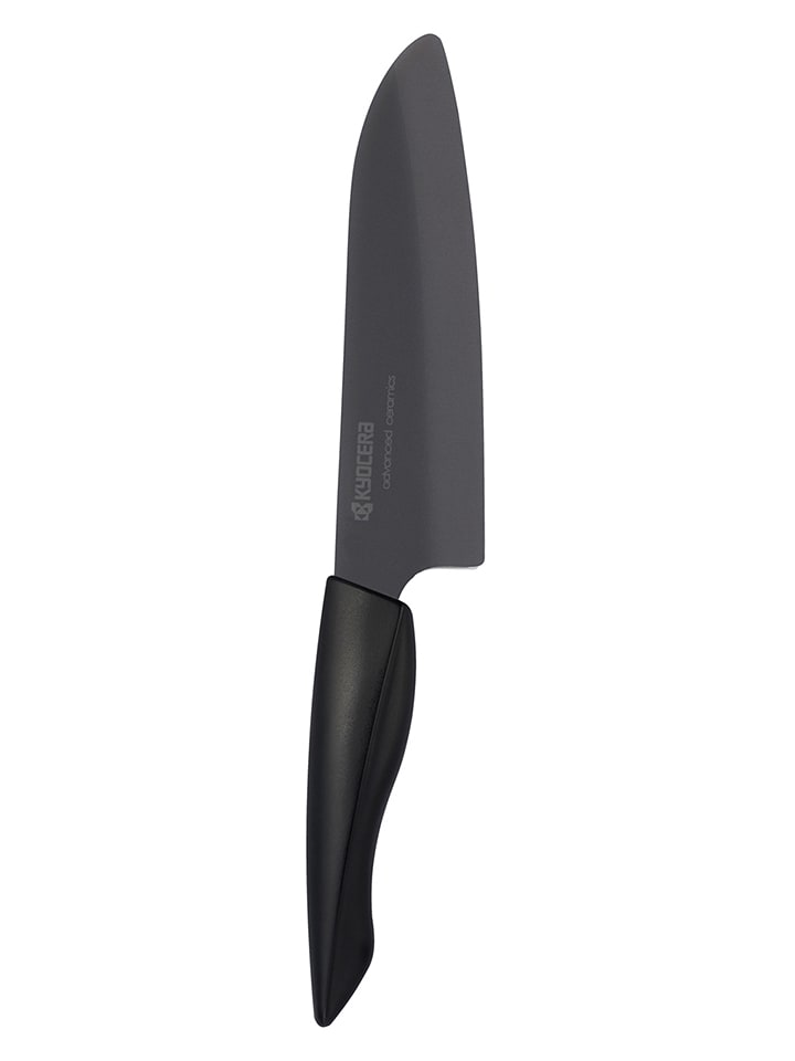 Kyocera Nóż Santoku "Shin" w kolorze czarnym - dł. 30,3 cm rozmiar: onesize