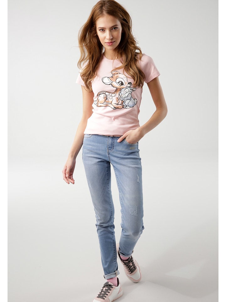 Kangaroos Koszulka w kolorze jasnoróżowym rozmiar: 36/38