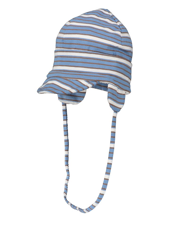 Döll Czapka w kolorze niebiesko-biało-oliwkowym rozmiar: 45