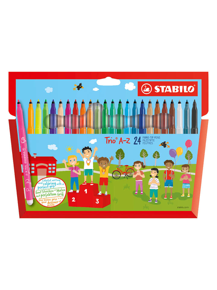STABILO Mazaki (24 szt.) "STABILO Trio A-Z" rozmiar: onesize
