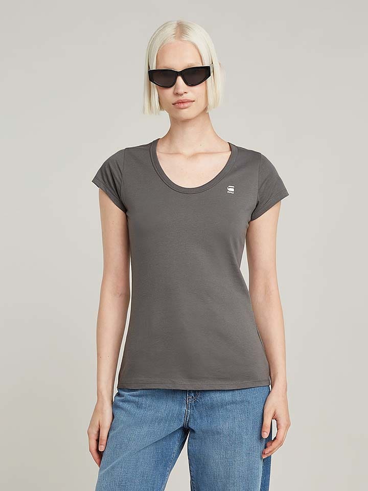 G-Star Koszulka w kolorze szarym rozmiar: L