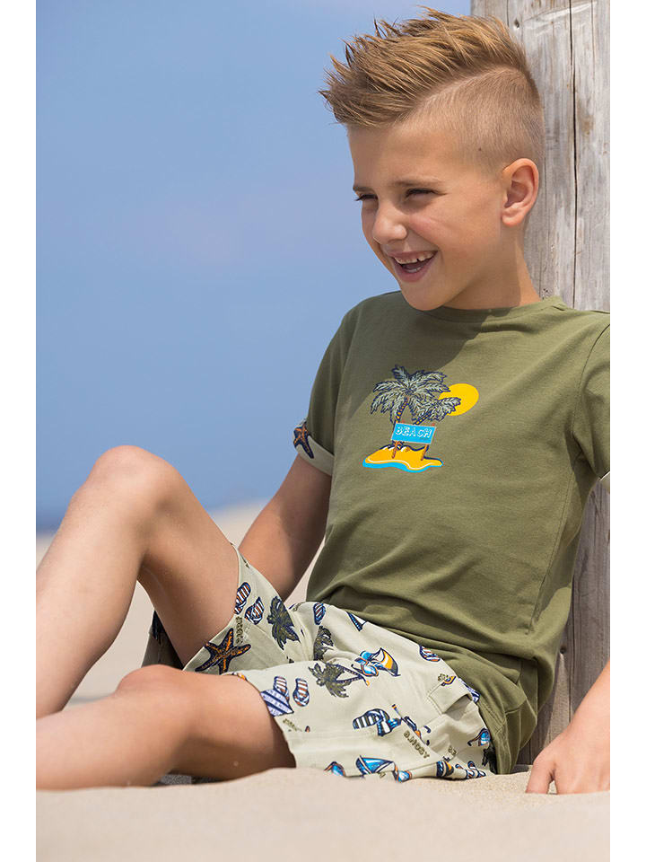 B.Nosy Koszulka w kolorze khaki rozmiar: 134/140