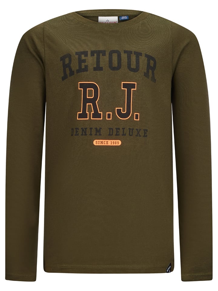 Retour Koszulka "Torsten" w kolorze khaki rozmiar: 134/140