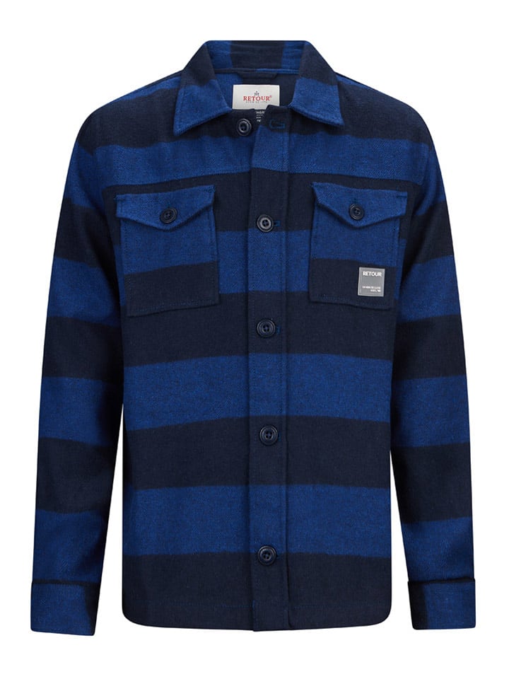 Retour Koszula "Colin" w kolorze granatowym rozmiar: 104