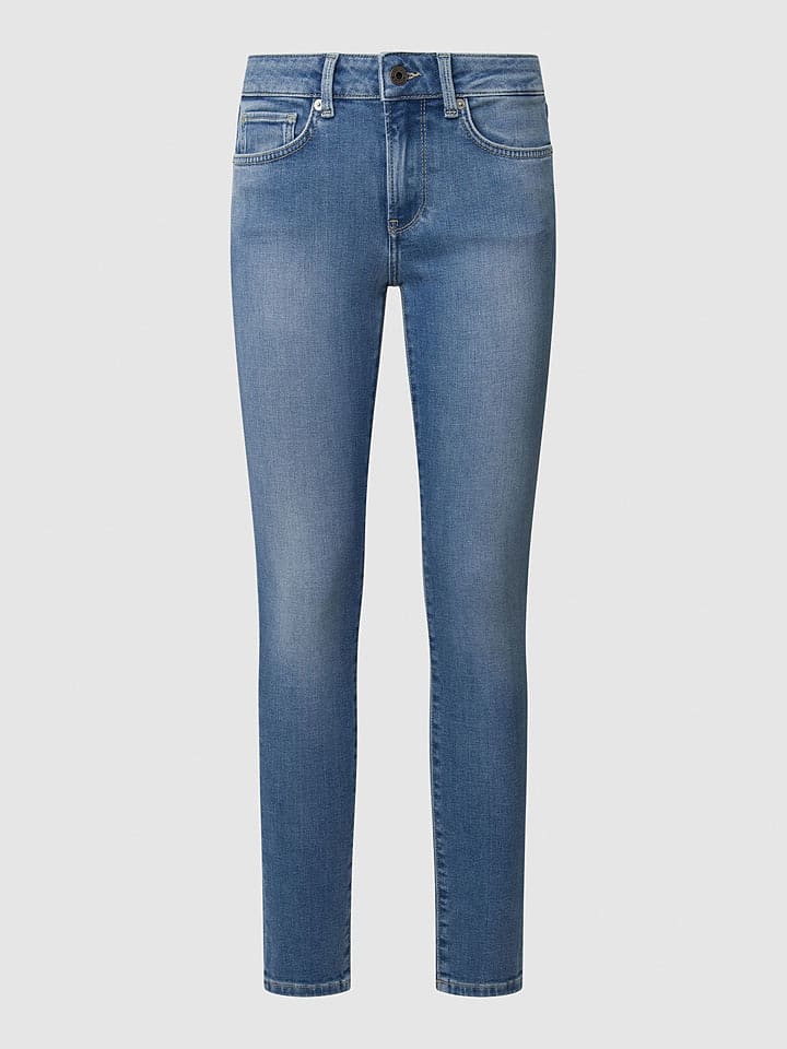 Pepe Jeans Dżinsy "Soho" - Skinny fit - w kolorze niebieskim rozmiar: W26/L32