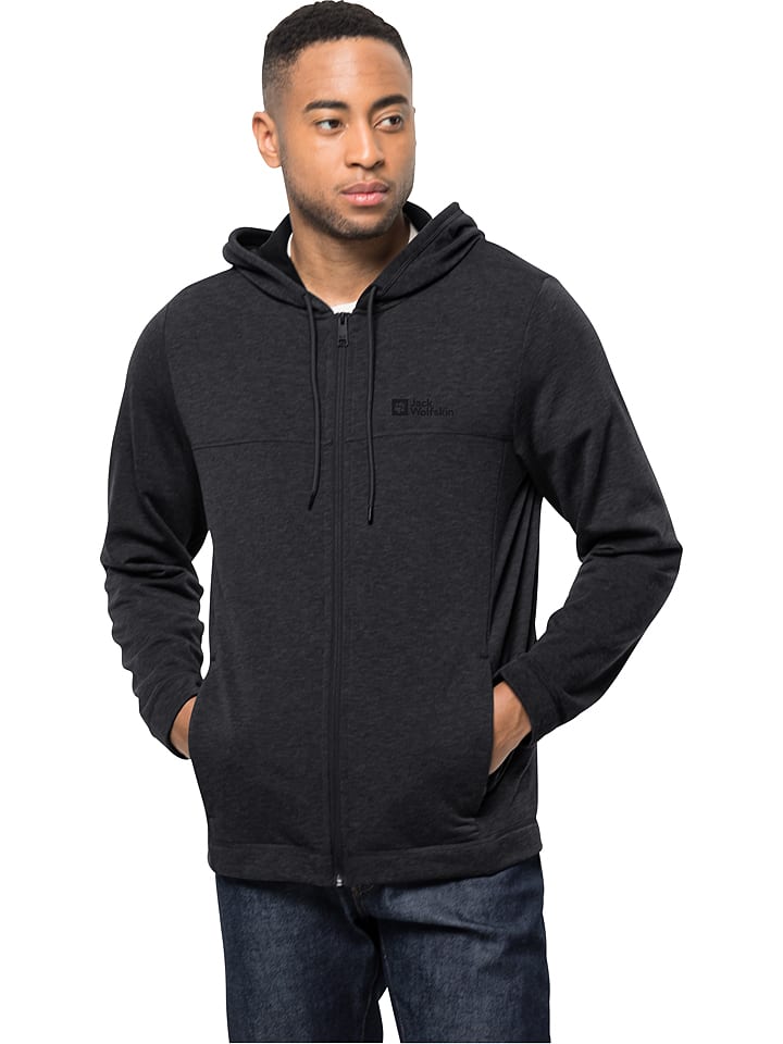 Jack Wolfskin Kurtka polarowa "Waldsee" w kolorze antracytowym rozmiar: XL