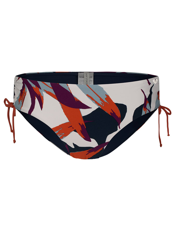 SHORT STORIES Figi bikini w kolorze czarno-kremowym rozmiar: 36