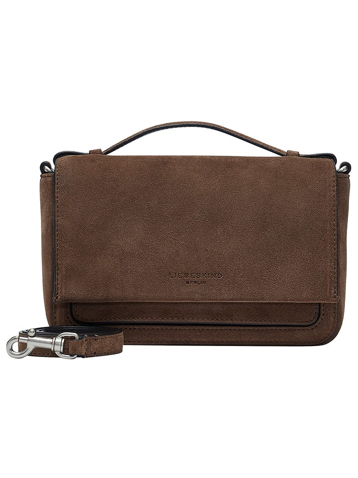 LIEBESKIND BERLIN Skórzana torebka w kolorze brązowym - 22 x 14 x 7,5 cm rozmiar: onesize