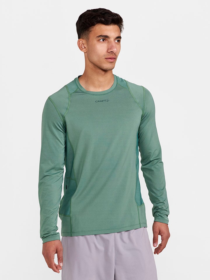 Craft Koszulka sportowa "ADV Essence" w kolorze zielonym rozmiar: XL