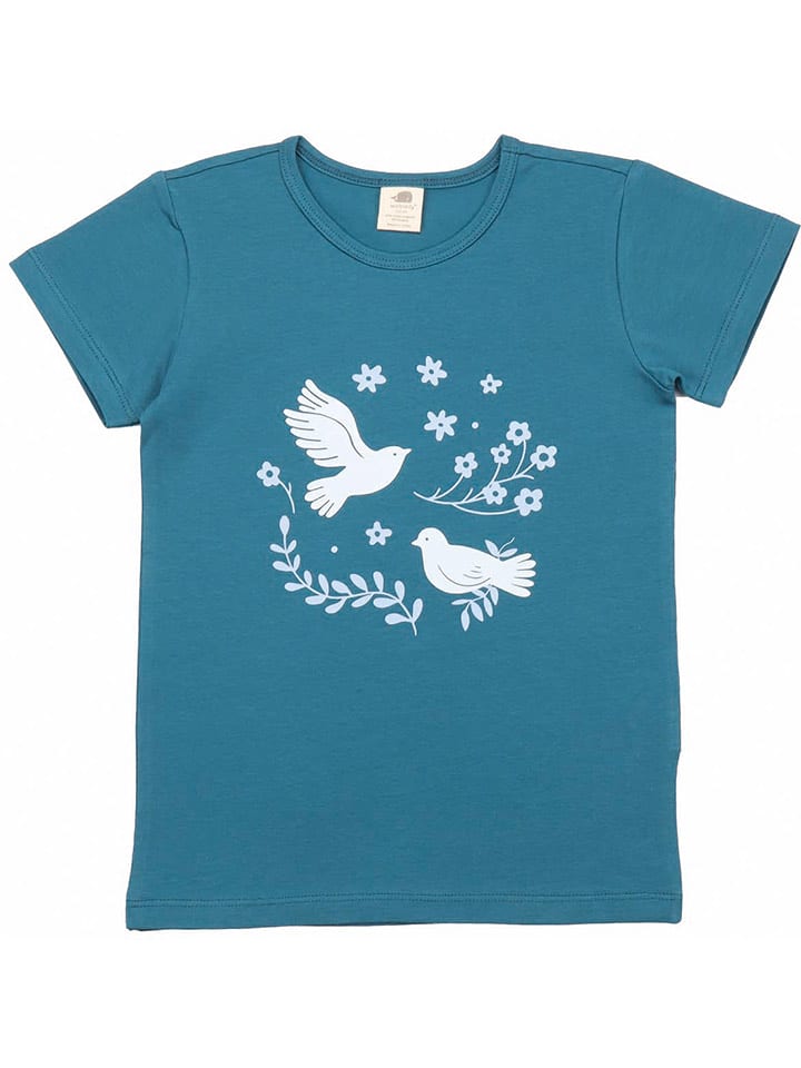 Walkiddy Koszulka w kolorze niebieskim rozmiar: 104