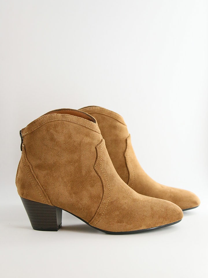 Bellucci Botki w kolorze jasnobrązowym rozmiar: 37