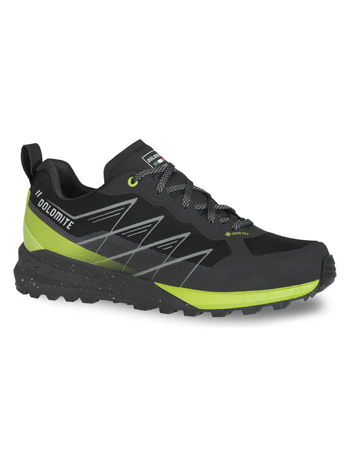 DOLOMITE Buty trekkingowe "Croda Nera Tech GTX" w kolorze czarno-zielonym rozmiar: 45