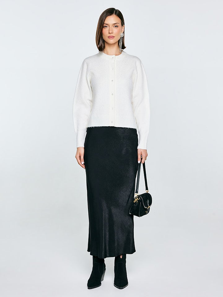 BIG STAR Kardigan w kolorze kremowym rozmiar: L