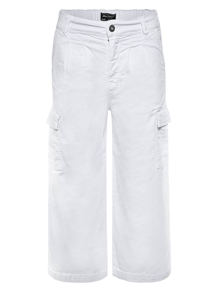 Blue Effect Bojówki w kolorze białym rozmiar: 158