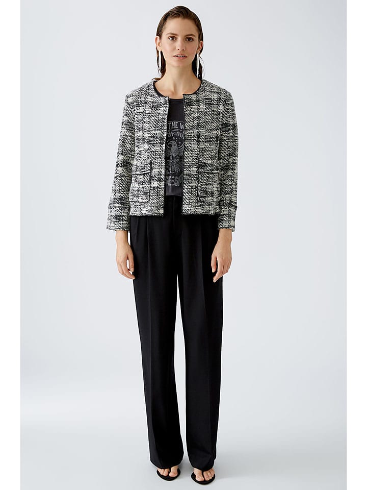 Oui Blezer w kolorze szarym rozmiar: 34