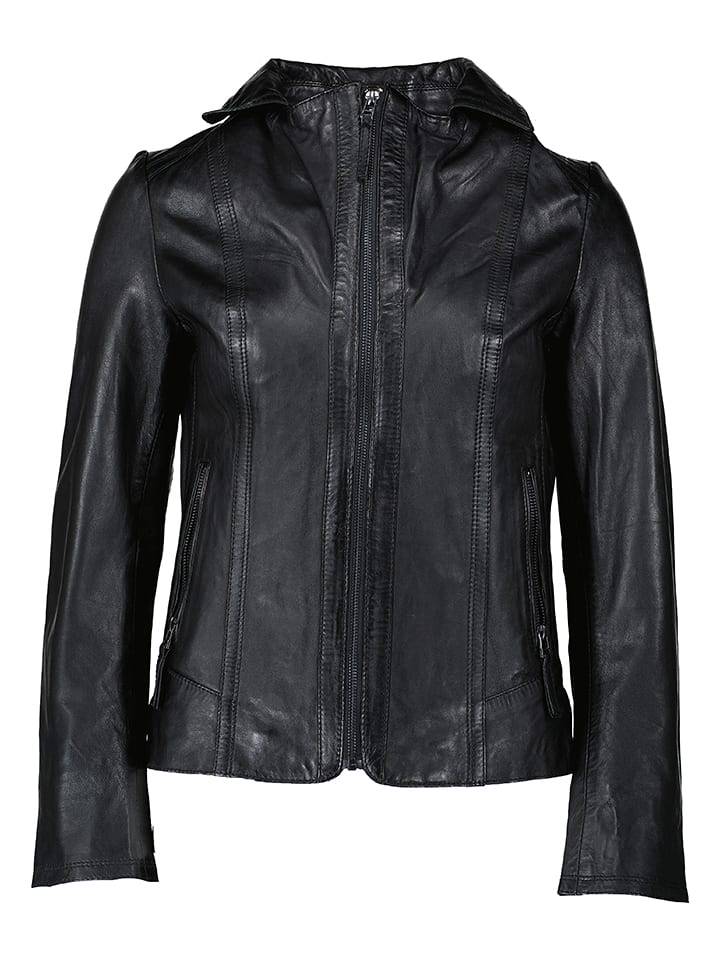 KRISS Skórzana kurtka w kolorze czarnym rozmiar: 44