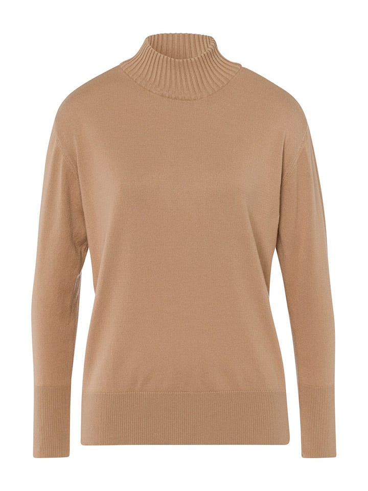 More & More Sweter w kolorze karmelowym rozmiar: 40