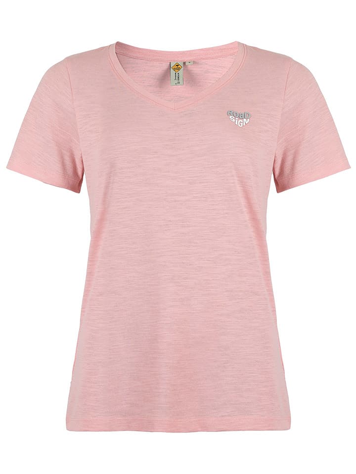 Roadsign Koszulka w kolorze jasnoróżowym rozmiar: S