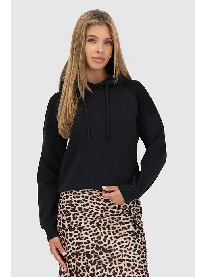 alife and kickin Bluza "Elisabeth" w kolorze czarnym rozmiar: L
