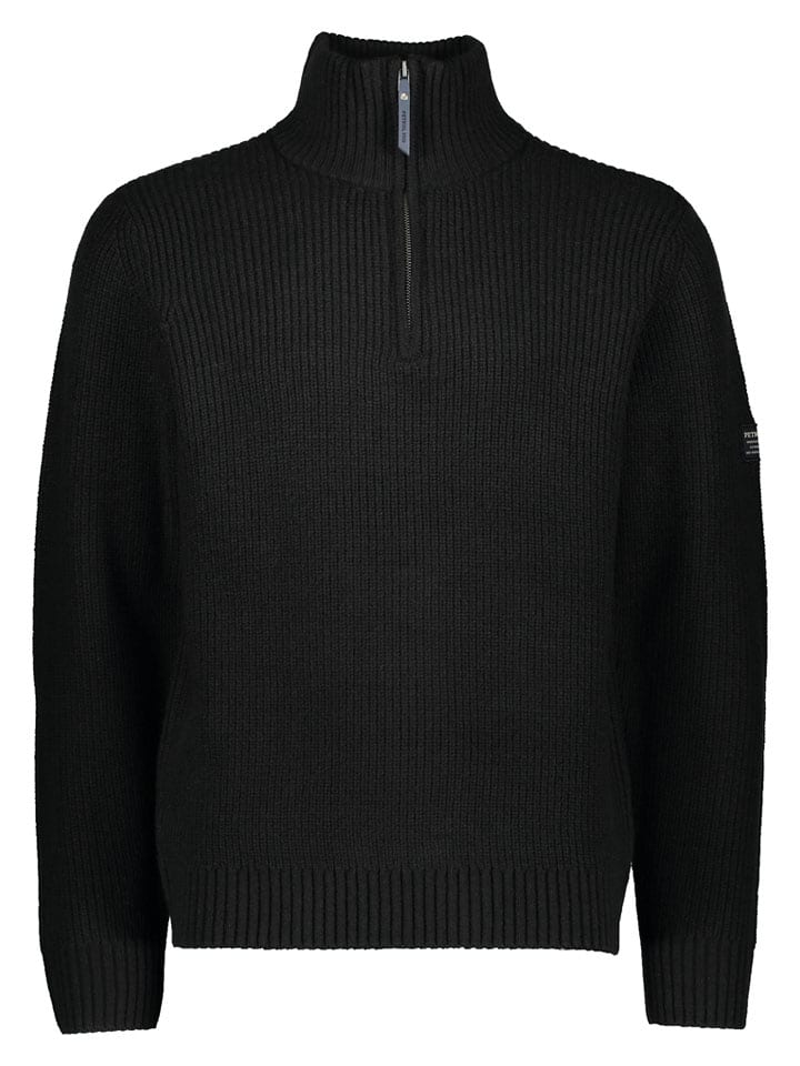 Petrol Industries Sweter w kolorze czarnym rozmiar: 3XL