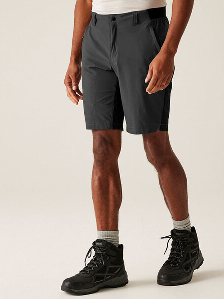 Regatta Szorty funkcyjne "Eldes" w kolorze szaro-antracytowym rozmiar: 46