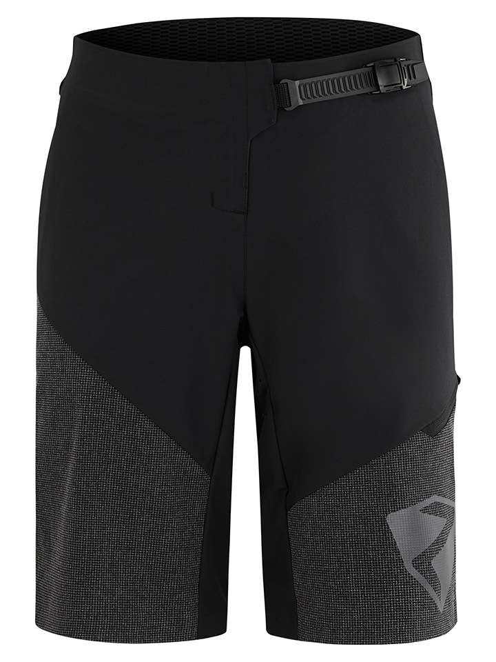 Ziener Szorty kolarskie "Nabea X-gel" w kolorze antracytowo-czarnym rozmiar: 38