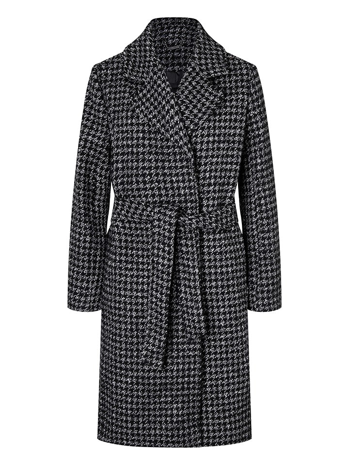 More & More Płaszcz przejściowy w kolorze czarno-szarym rozmiar: 46