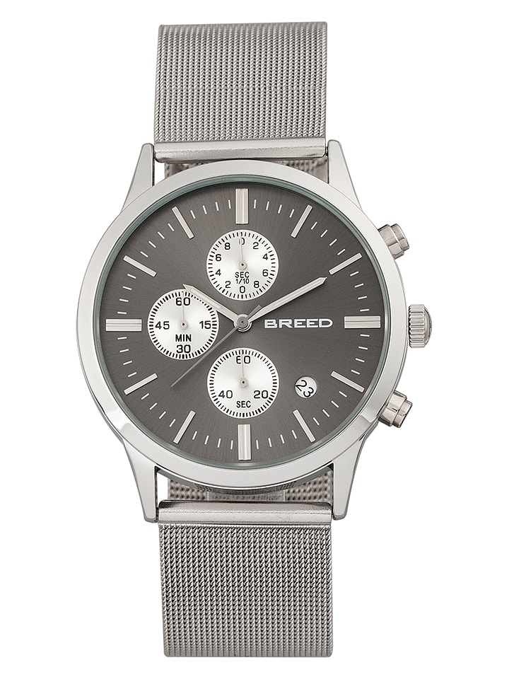 Breed Chronograf "Espinosa" w kolorze srebrno-antracytowym rozmiar: onesize