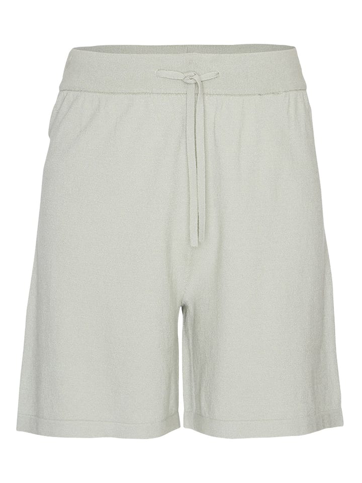 MOSS COPENHAGEN Szorty "Isolde Rachelle" w kolorze jasnozielonym rozmiar: S/M