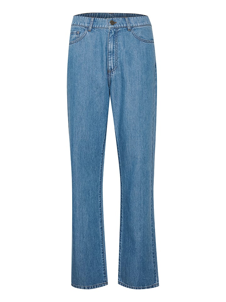 Dżinsy "Elta" - Regular fit - w kolorze niebieskim