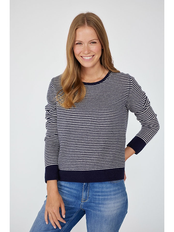 LIEBLINGSSTÜCK Sweter w kolorze granatowym rozmiar: 40