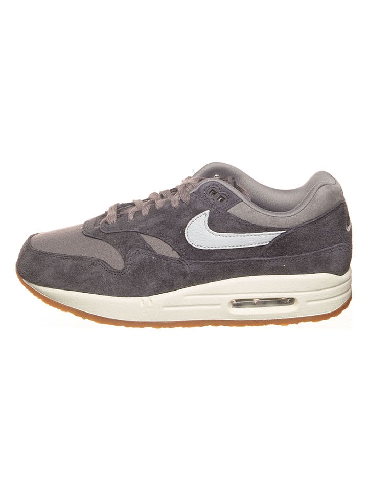 Nike Sportswear Skórzane sneakersy "Air Max 1 Premium" w kolorze szarym rozmiar: 39