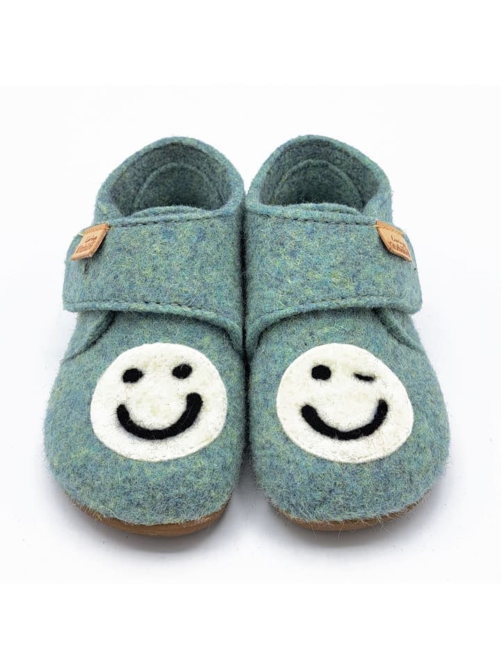 Living Kitzbühel Kapcie w kolorze zielonym rozmiar: 24