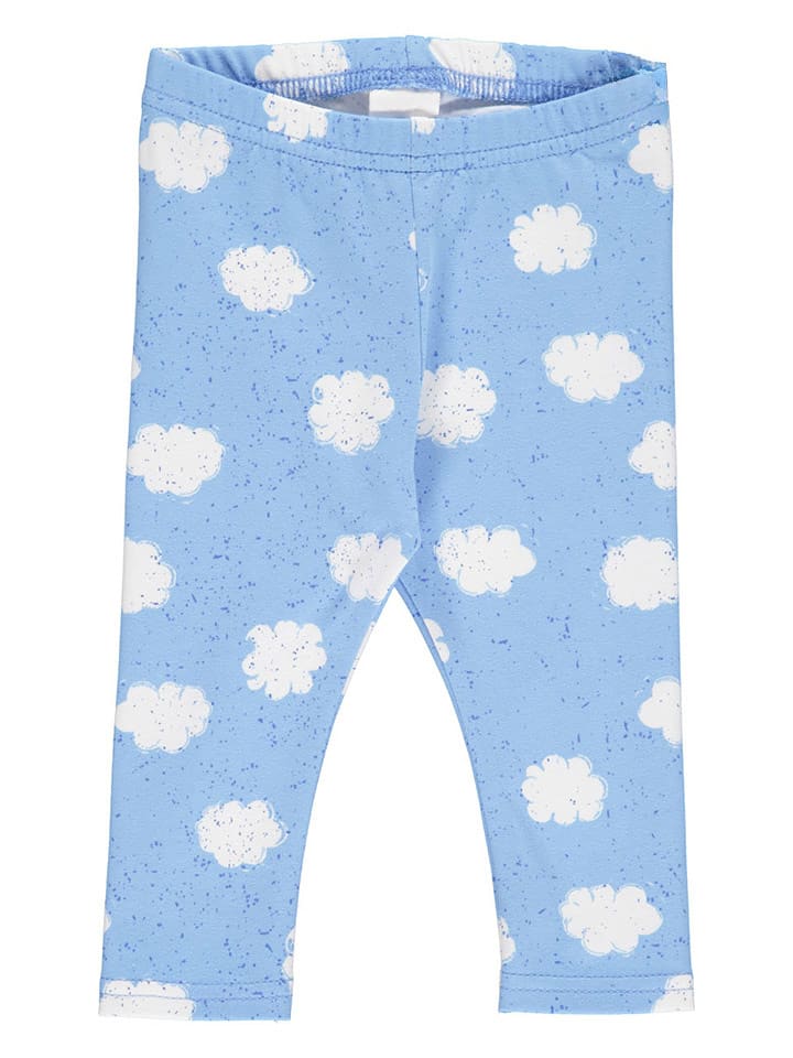 Fred´s World by GREEN COTTON Legginsy w kolorze błękitnym rozmiar: 62