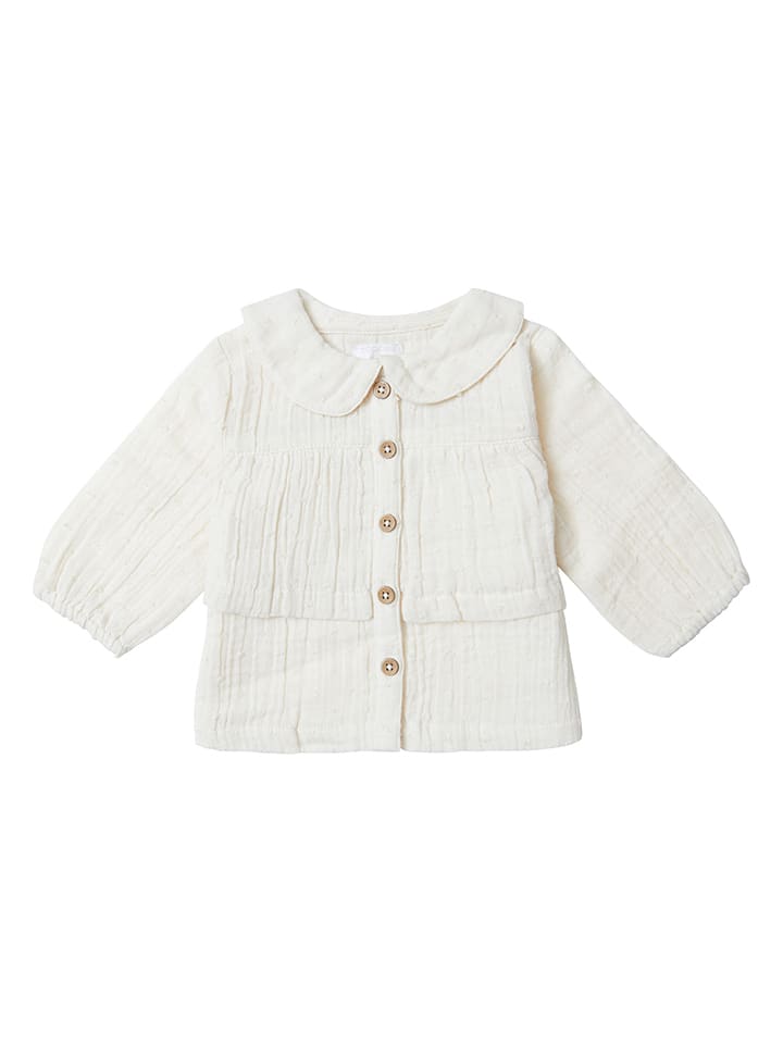 Noppies Bluzka "Crown" w kolorze białym rozmiar: 74