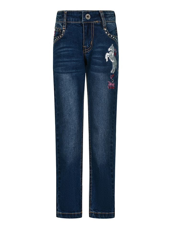 Dżinsy w kolorze granatowym