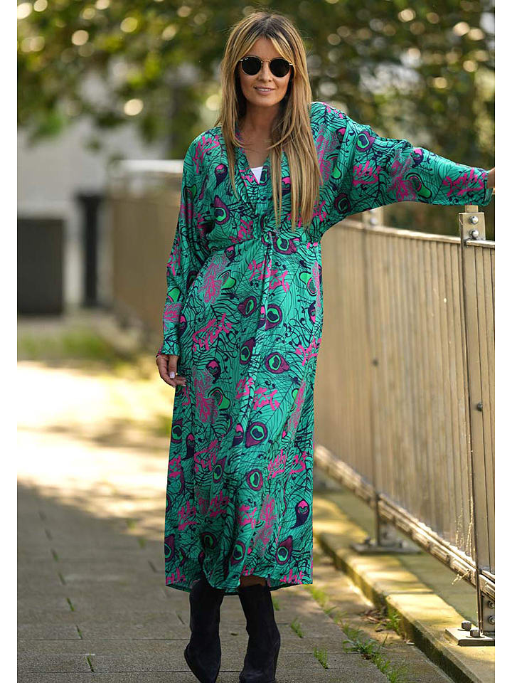 miss goodlife Sukienka w kolorze zielonym rozmiar: L