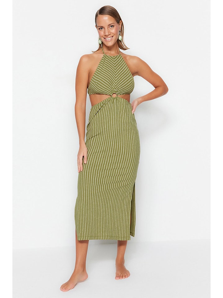 trendyol Sukienka w kolorze zielonym rozmiar: M