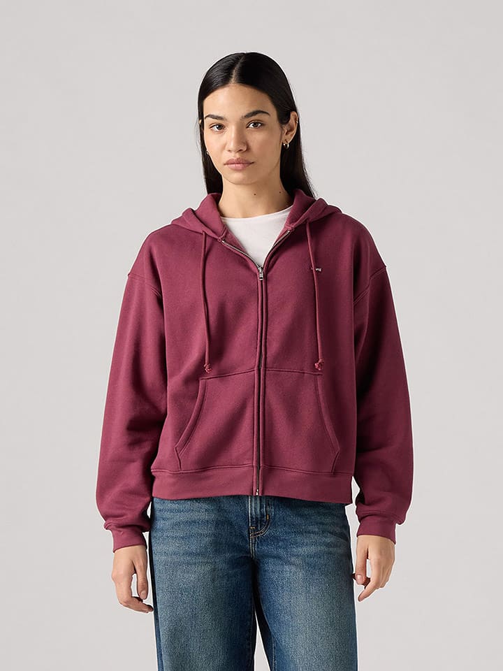 Levi´s Bluza w kolorze ciemnoczerwonym rozmiar: L