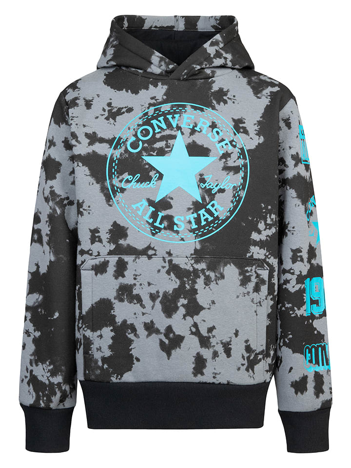 Converse Bluza w kolorze czarno-szarym rozmiar: 152/158