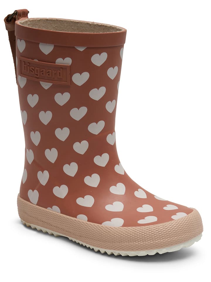 bisgaard Kalosze w kolorze jasnobrązowo-białym rozmiar: 36