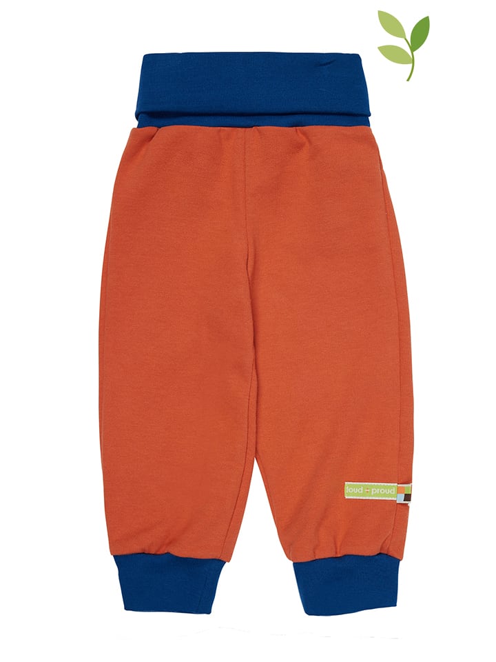 Spodnie dresowe w kolorze pomarańczowym