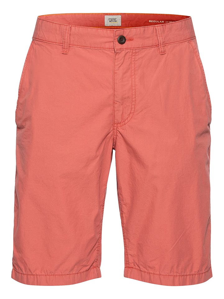 Camel Active Szorty chino w kolorze czerwonym rozmiar: W32