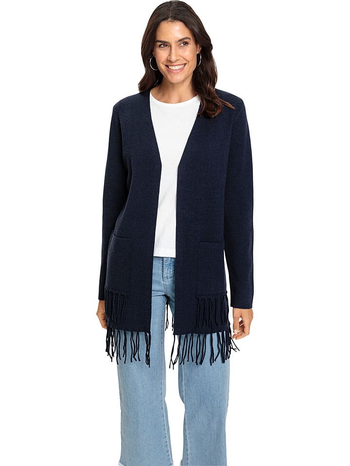 WITT WEIDEN Sweter rozpinany w kolorze szarym rozmiar: 50