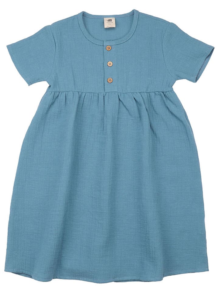 Walkiddy Sukienka w kolorze niebieskim rozmiar: 116