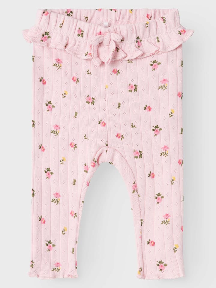 name it Legginsy "Danina" w kolorze jasnoróżowym rozmiar: 56