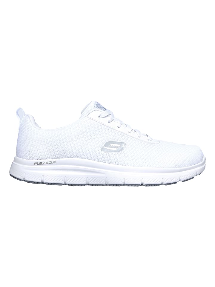 Skechers Sneakersy "Flex Advantage SR - Bendon" w kolorze białym rozmiar: 47,5