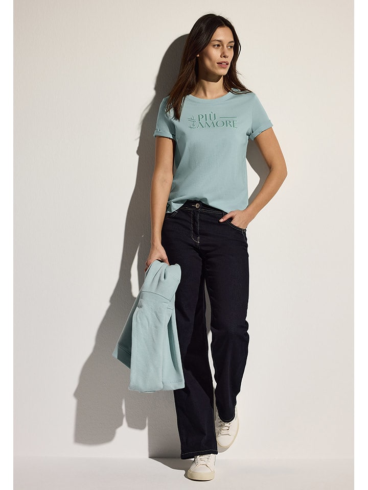 Cecil Koszulka w kolorze turkusowym rozmiar: S