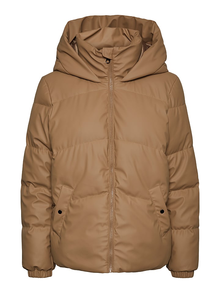 Kurtka zimowa "Greta" w kolorze jasnobrązowym